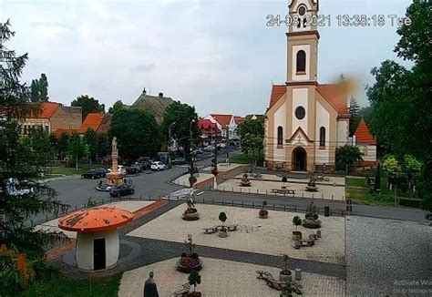 Webcam Jimbolia city center, Jimbolia, Romania